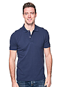 Unisex Organic Pique Polo Shirt  Front 